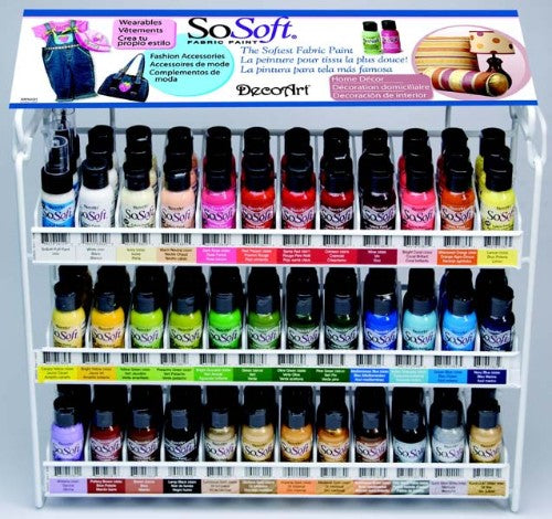 So Soft Fabric Acrylic 1oz Bright Coral