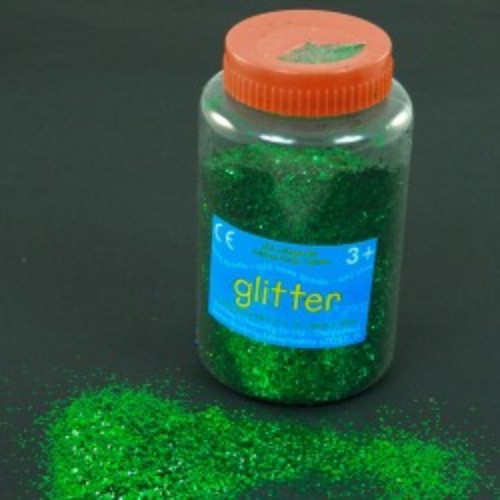 Giant Glitter Shaker 250gm Green