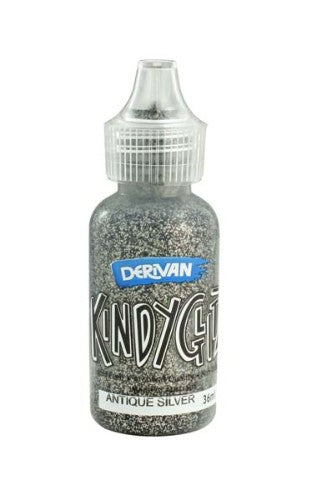 Glitter - Derivan Kindy Glitz 5 X 36ml Antique Sil