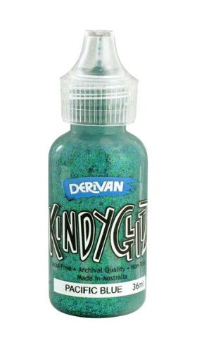 Glitter - Derivan Kindy Glitz 5 X 36ml Pacific Blu