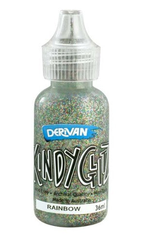 Glitter - Derivan Kindy Glitz 5 X 36ml Rainbow