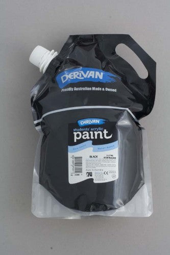 Acrylic Paint - Derivan Student 2l Eco Black