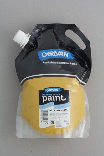 Acrylic Paint - Derivan Student 2l Eco Yellow Oxide