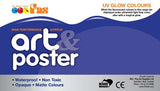 Fas A&P 2ltr Violet Poster Paint for vibrant, long-lasting creative expression and craft projects.