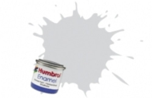 Paint - Humbrol Enamel 196 Light Grey - 14ml