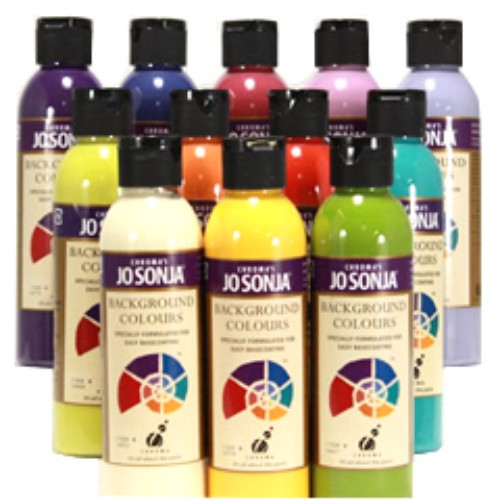 Jo Sonja's Potting Shed Acrylic Paint in Seedlings shade, perfect for vibrant, nature-inspired art projects.