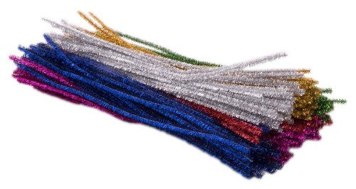 Craft - Pipe Cleaners Metallic 30cm 150pc