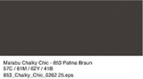 Marabu Chalky-Chic 225ml Prot Wax Brown