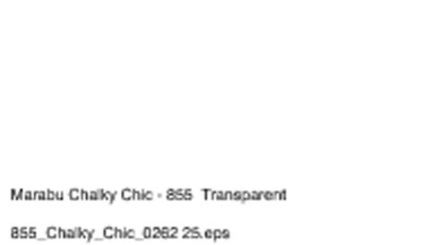 Marabu Chalky-Chic 225ml Prot Wax Trans