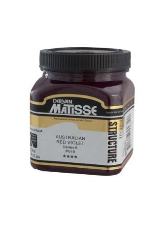 Acrylic Paint - Matisse Str 250ml Aust Red Violet S6