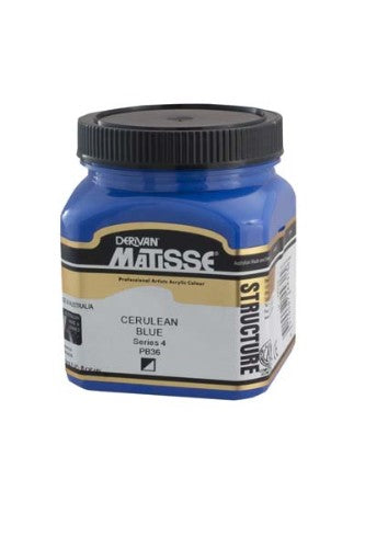 Acrylic Paint - Matisse Str 250ml Cerulean Blue S4