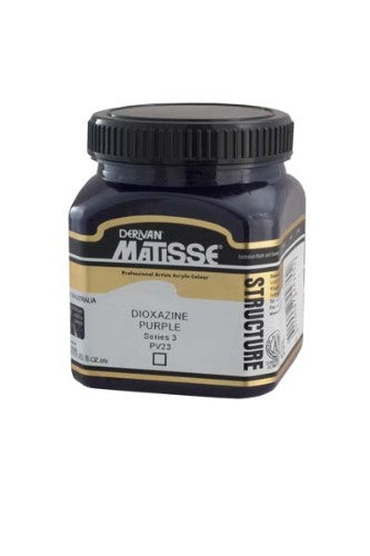 Acrylic Paint - Matisse Str 250ml Dioxazine Purple S3