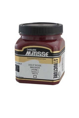 250ml Matisse Str Deep Rose Madder acrylic paint, vibrant color for layering and impasto techniques, ideal for artists.