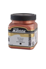 Acrylic Paint - Matisse Str 250ml Metallic Copper S4