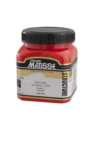 Acrylic Paint - Matisse Str 250ml Matisse Scarlet Dpp S7