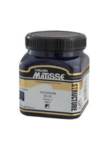 Matisse Str 250ml Prussian Blue Acrylic Paint, vibrant color for versatile artistic techniques and lasting quality.