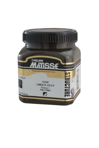 Acrylic Paint - Matisse Str 250ml Raw Umber Deep S1