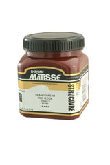 Matisse Structure Acrylic Paint 250ml in Trans Red Oxide, perfect for vibrant artworks with smooth blending and layering.