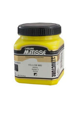 Acrylic Paint - Matisse Str 250ml Yellow Mid Azo S2