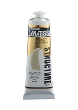 Matisse Structure Acrylic Paint 75ml in Aust Ghost Gum, vibrant hue for textured artwork and durability.