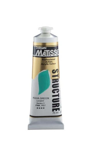 Acrylic Paint - Matisse Str 75ml Aqua Green Light S2