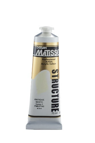 Acrylic Paint - Matisse Str 75ml Antique White S1