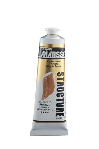 Acrylic Paint - Matisse Str 75ml Metallic Bronze S4