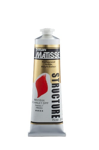 Acrylic Paint - Matisse Str 75ml Matisse Scarlet Dpp S7