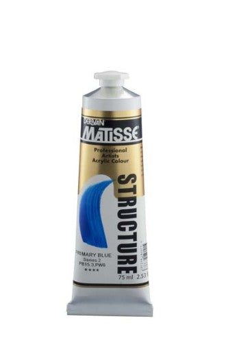 Acrylic Paint - Matisse Str 75ml Primary Blue S2