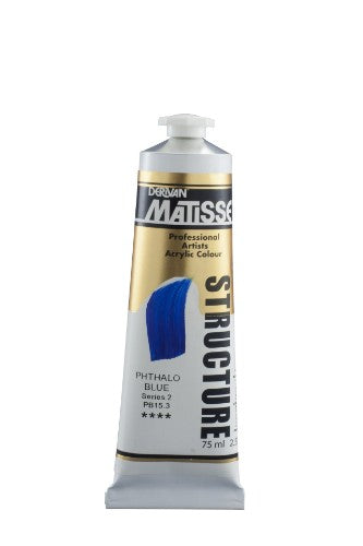 Acrylic Paint - Matisse Str 75ml Phthalo Blue S2