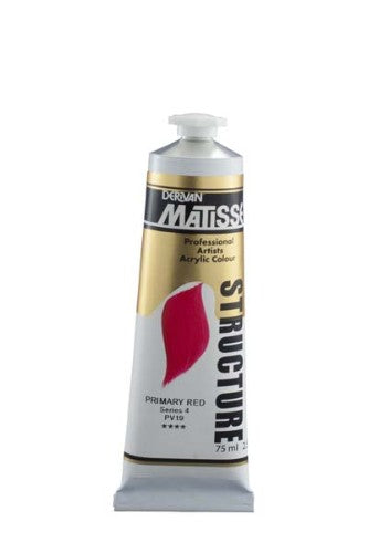 Acrylic Paint - Matisse Str 75ml Primary Red S4