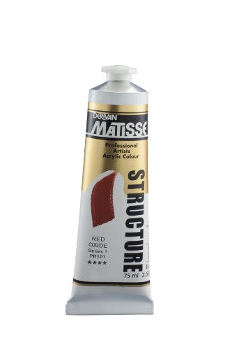 Acrylic Paint - Matisse Str 75ml Red Oxide S1