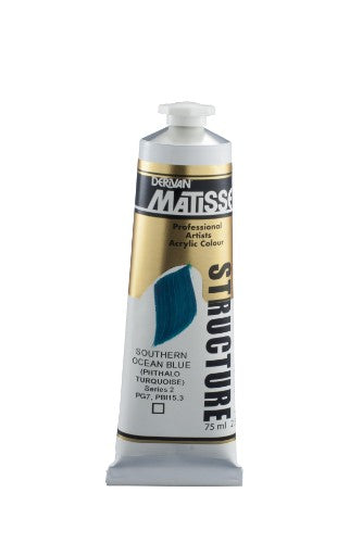 Acrylic Paint - Matisse Str 75ml Southern Ocean Blue S2