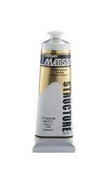 Acrylic Paint - Matisse Str 75ml Titanium White S1