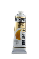 Acrylic Paint - Matisse Str 75ml Trans Yellow Oxide S3