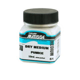 Matisse Dry Med 40ml Pumice for creating unique textures and effects in artwork with a lightweight, versatile formula.