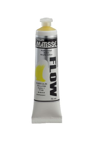 Acrylic Paint - Matisse Flow 75ml Aureolin Yellow S7