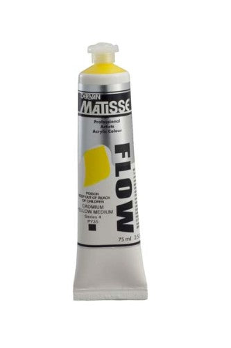 Acrylic Paint - Matisse Flow 75ml Cad Yell Med S4