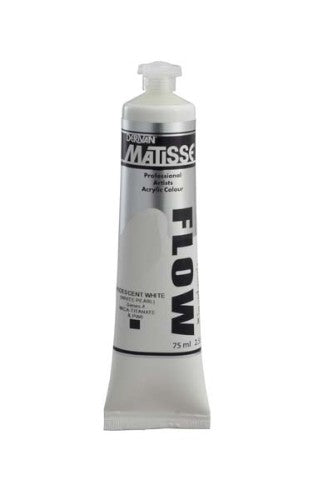 Acrylic Paint - Matisse Flow 75ml Iridescent White S4