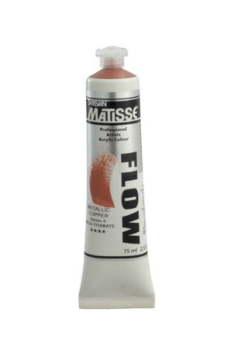 Acrylic Paint - Matisse Flow 75ml Metallic Copper S4