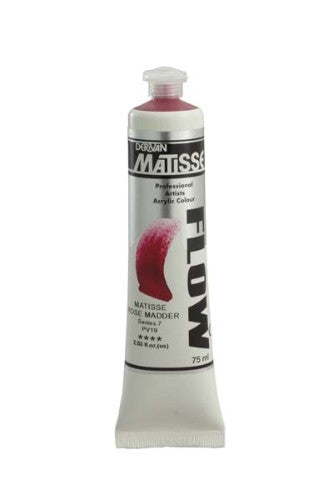 Acrylic Paint - Matisse Flow 75ml Matisse Rose Madder S7