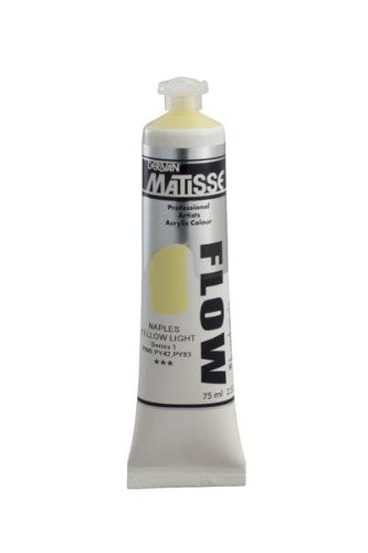 Acrylic Paint - Matisse Flow 75ml Naples Yellow Lt S1