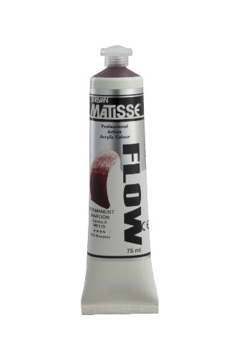 Acrylic Paint - Matisse Flow 75ml Permanent Maroon S6