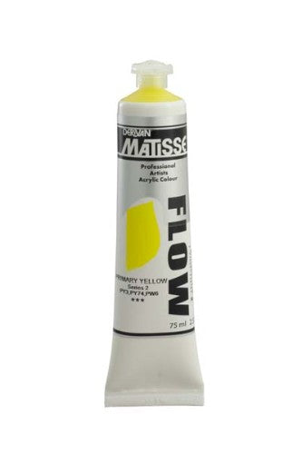 Acrylic Paint - Matisse Flow 75ml Primary Yellow S2