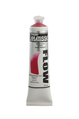 Acrylic Paint - Matisse Flow 75ml Quinacridone Red S4