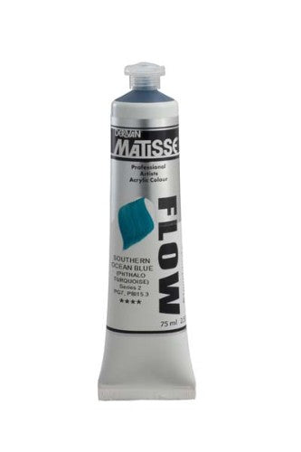 Acrylic Paint - Matisse Flow 75ml South Ocean Blue S2