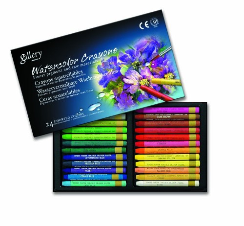 Artist Oil Pastel Set - Gallery W/Col Crayons 24s Boxed