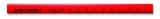 1536.2 Carpenter's Pencil with flat design, durable lead, and ergonomic shape for precise woodworking markings.