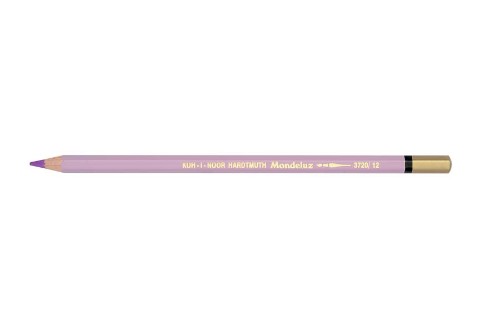 Mondeluz Aquarelle Pencil in Red Violet, a versatile water-soluble pencil for vibrant watercolor effects and blending.