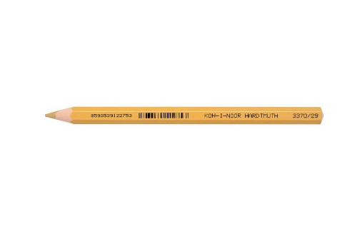 Light Yellow Mondeluz Aquarelle Pencil, water-soluble, perfect for vibrant illustrations and watercolor effects.